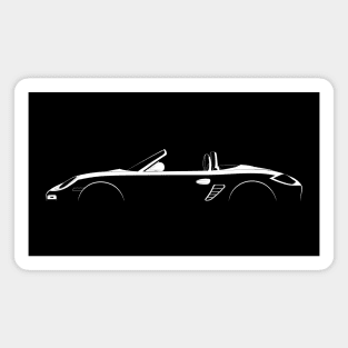 Porsche Boxster (987) Silhouette Magnet